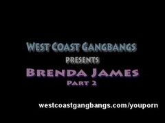 Brenda James Enjoying Gangbang Thumb