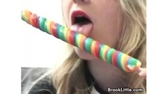 Brook Little sucking popsicle like its your rod Thumb
