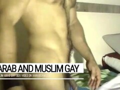 The Saudi sex master: extremely manly Arab stallion, cumming into the mouth of an obedient white gay Thumb