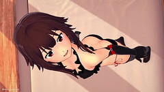 La caliente megumin quiere tener sexo vistiendo un apretado bikini (hentai 3D) (versi&oacute_n adult Thumb