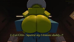 &quot_Squeeze my l-lemons~!&quot_ // Lemon Femboy Gets Bred by Blue Demon [ROBLOX] Thumb