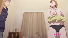 Big Boob Job made him come early all over her face - UNCENSORED HENTAI Thumb