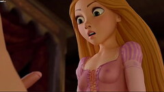 Rapunzel Give A Incredible Blowjob Small Cock - Hentai Uncensored Thumb