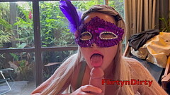 Aleksandraxxx Masked Hawk Tuah Sucking POV Teaser Thumb