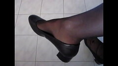 h&ouml_gl pumps and black  nylons, shoeplay by Isabelle-Sandrine Thumb