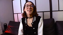 Hardcore casting for Jenissen a pretty femboy! Thumb