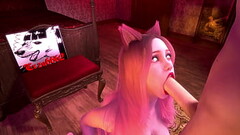 Cat&#039_s estrus l 3D animation SFM Thumb