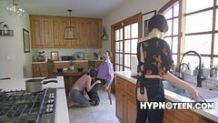 Women In The House Aren&#039_t Allowed To Conceal Their Pussy | HypnoTeen Thumb