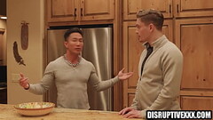 Asian gay celebrity barebacking ambitious hetersexual actor | Jkab Ethan Dale &amp_ Jay Tee Thumb