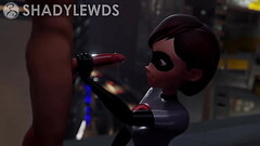 Helen Parr Rooftop Handjob (Grey Suit) Thumb