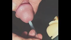 Swallowing My Warm Cum from a Glass Straw Fleshlightman1000 Thumb