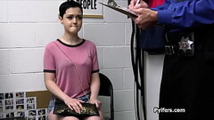 Suspicious short raven haired babe fucked at office Thumb