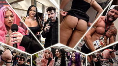 BANGBROS - Logan Xander @ The 2023 AVN Awards With Pornstars Blake Blossom, Valerica Steele, Brenna  Thumb