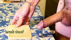 Do you need a break? Are you hungry? you can taste my cum on a slide of bread. Thumb